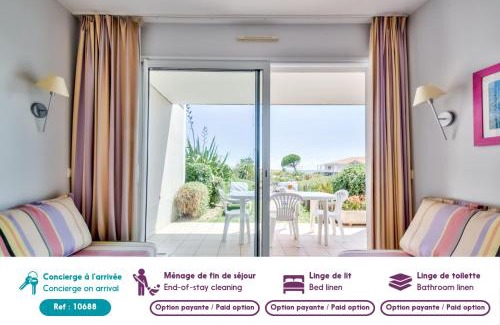 Chateau-d'Olonne Apartment | Appartement avec jardin partagé pour 4