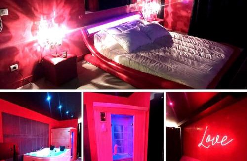 Montpellier Apartment | Appartement balnéo et sauna privés The Red Room