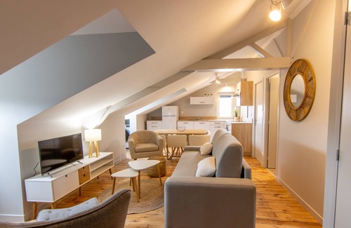 Chatel-Guyon Apartment | Appartement-Basic-Salle de bain
