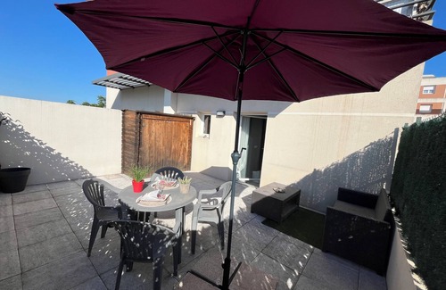 Croix-d'Argent Apartment | Appartement Belle Terrasse à Montpellier
