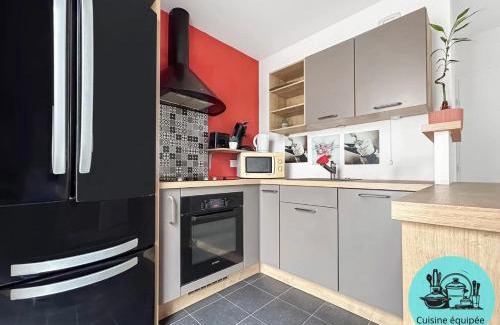 Massy Apartment | Appartement calme proche Paris avec parking privé