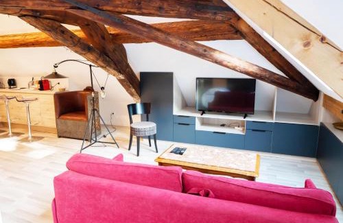 Grand Clement Apartment | Appartement Chaleureux et Moderne sous les toits du Château 8pers