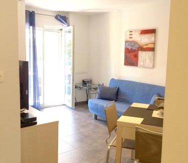Galeria Apartment | Appartement charmant à Galéria avec vue sur mer, 39 m²