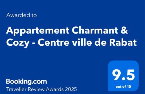 L'Ocean Apartment | Appartement Charmant & Cozy - Centre ville de Rabat