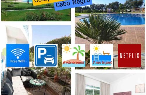 Cabo Negro Apartment | Appartement Complexe Riviera Beach Cabo Airport Piscine Plage WiFi Parking Security