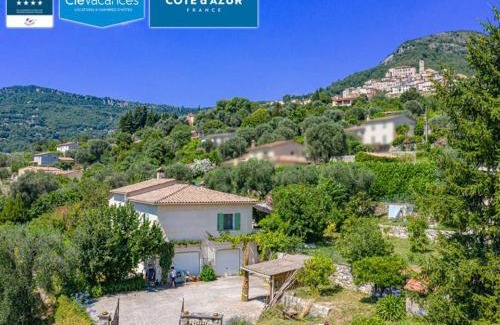 Le Bar-sur-Loup Apartment | Appartement confortable au Bar-sur-Loup 60 m² avec jardin