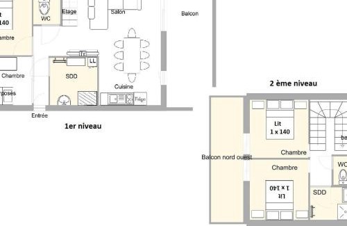 Les Saisies Apartment | Appartement cosy 5 pièces 8 pers, balcon, garage, proche forêt et massif du Beaufortain - FR-1-594-70