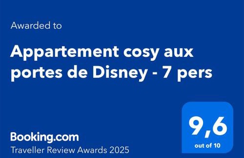Chessy Apartment | Appartement cosy aux portes de Disney