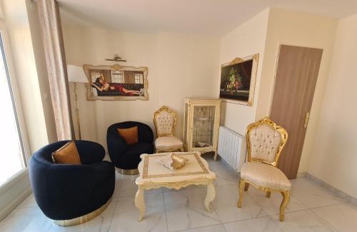 Sully-sur-Loire Apartment | Appartement Délire Baroque à Sully-sur-Loire avec Climatisation - FR-1-590-557