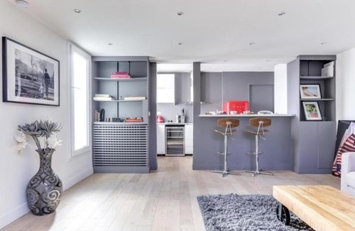 16th Arrondissement Apartment | Appartement d'Artiste, Terrasse Vue Tour Eiffel