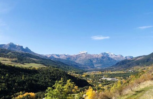Jausiers Apartment | Appartement d'une chambre avec jardin et wifi a Jausiers