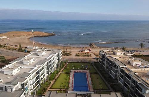 El Mansouria Apartment | Appartement de luxe en bord de mer avec piscine