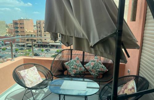 Camp El Ghoul Apartment | Appartement en plein coeur de Guéliz Marrakech