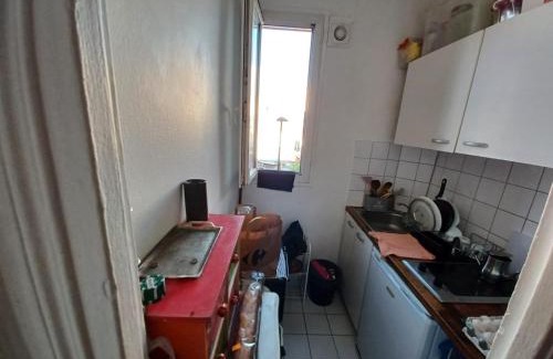 Quartier du Pont-de-Flandre Apartment | Appartement F2 équipé