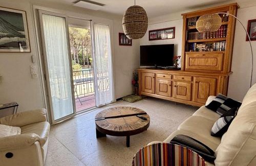 Sorede Apartment | Appartement familial climatisé avec terrasse, 2 chambres, à 8 km de la mer - Sorède - FR-1-225-737