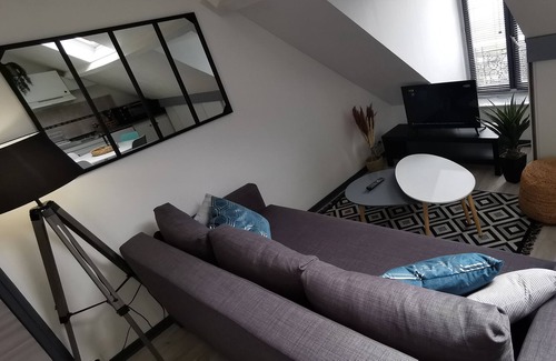Donville-les-Bains Apartment | Appartement Cosy, 300m de la mer