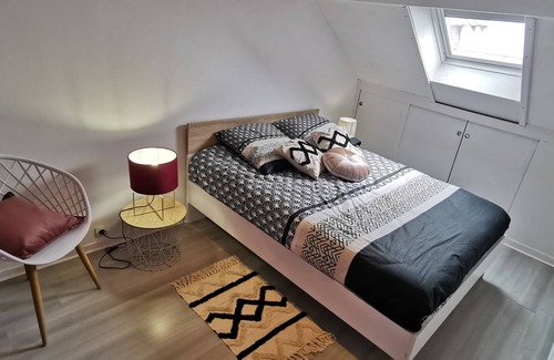 Donville-les-Bains Apartment | Appartement Cosy, 300m de la mer