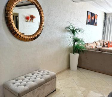 Quartier Maamora Apartment | Appartement haut de gamme centre ville Iptv Netflix & Parking