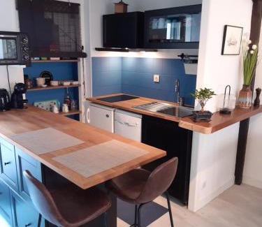 Granville Apartment | Appartement Haute Ville meublé avec cour privative