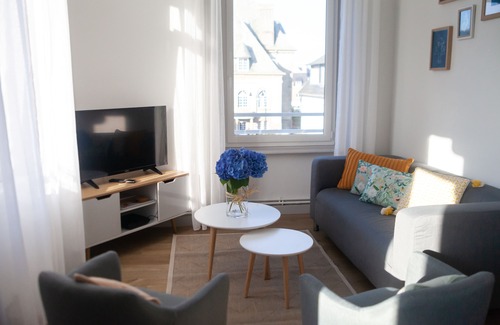 Perros-Guirec Apartment | Appartement Hyper Centre, Lumineux, Proximité Plage - Perros - Guirec