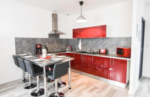 Saint-Quentin Apartment | Appartement "le Terminus " Gare-Cosy-Wifi 6 Personnes