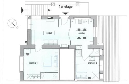Poitiers Apartment | Appartement Les Acanthes 2ch Poitiers centre