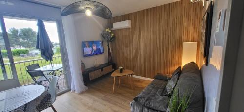 Balaruc-les-Bains Apartment | Appartement les hauts de balaruc L' escapade T2 rénové parking climatisation et piscine