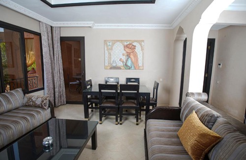 Palmeraie Apartment | Appartement luxueux au cœur du palmier de Marrakech - Vue piscine