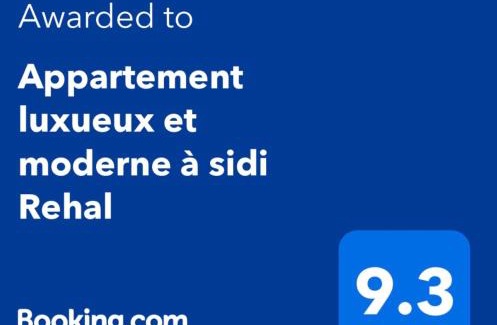 Lamharza Essahel Apartment | Appartement luxueux et moderne à sidi Rehal
