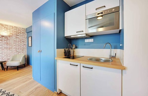Vanves Apartment | Appartement Martin #33 - Rooftop & AC