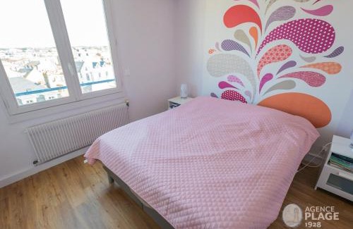 Les Sables d'Olonne Apartment | Appartement moderne 80m² avec wifi, lave-vaisselle, balcon et vue mer - FR-1-197-539