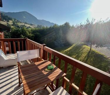 Flumet Apartment | Appartement rénové au pied des pistes avec piscine, sauna, linge inclus et animaux acceptés