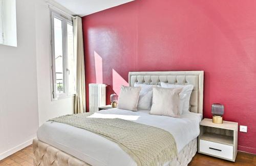 Gagny Apartment | Appartement Rose Moderne Proche de la capitale II