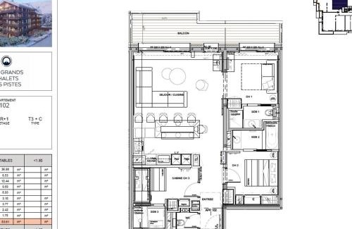 Meribel Apartment | Appartement skis aux pieds avec accès SPA, conciergerie 5*, balcon orienté Ouest - FR-1-613-54