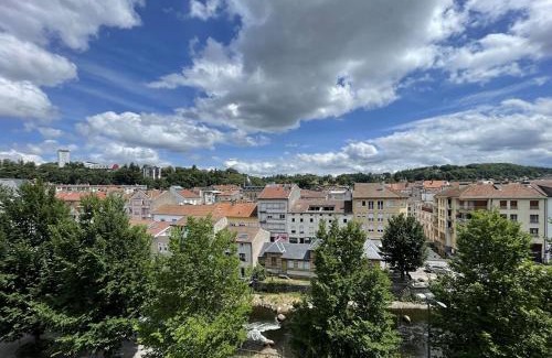 Epinal Apartment | Appartement spacieux plein centre, 6 personnes, 3 chambres, 3 Salles de bain, superbe vue Château