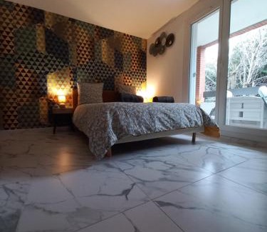Trois Cocus - Borderouge - Croix-Daurade - Paleficat Apartment | Appartement T1 Résidence Sporting 1er étage