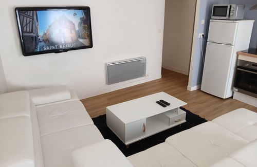Saint-Brieuc Apartment | Appartement T2 55m2 Plein Centre St-brieuc