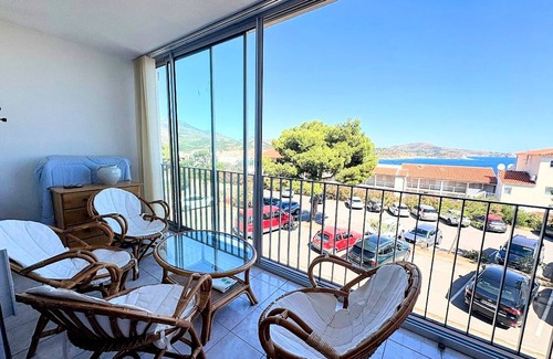 Banyuls-sur-Mer Apartment | Appartement T2, WIFI, loggia, vue mer