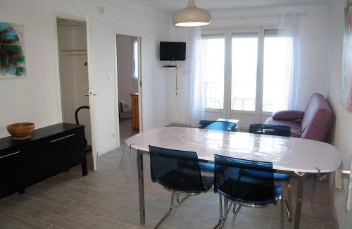 Saint-Cyprien Plage Apartment | Appartement T2 rénové, 4 couchages, parking, face plage, centre de Saint-Cyprien - FR-1-106-74