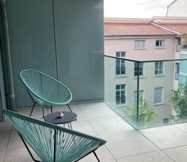 La Presqu'ile Apartment | Appartement Terrasse Lyon Bellecour 3 personnes