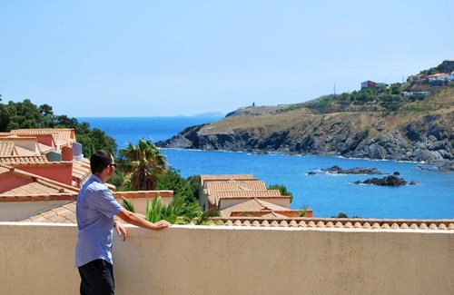 Cerbere Condo | Appartement Vue sur la Mer + Accès Piscine + Plage
