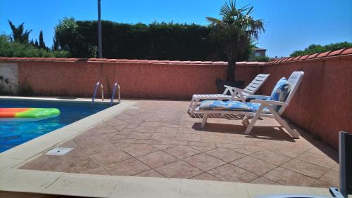 Sainte-Marie-la-Mer Apartment | Appartements dans résidence Avec piscine - Mer à 500m