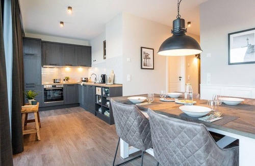 Grossenbrode Apartment | Appartmenthaus Südstrand 44, Wohnung 16 Strand in Sicht