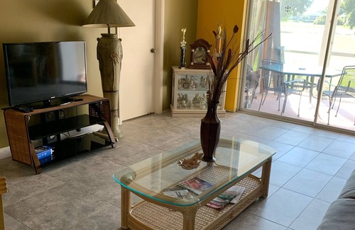 Lely Condo | Applying Safety Cleaning rules by CDC Very Tropical and Relaxing with Golf View