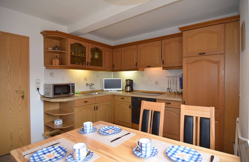Geltow Apartment | Approximately 70m2 apartment, with balcony, new u. modern furnishings, forest u. close to the beach