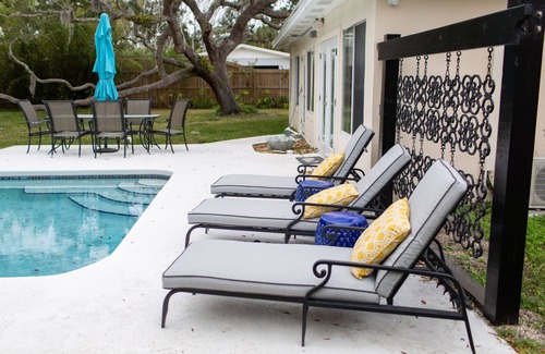 St. Augustine House | APRIL DISCOUNT! Coquina Cove Heated Pool Home by Beach & Downtown