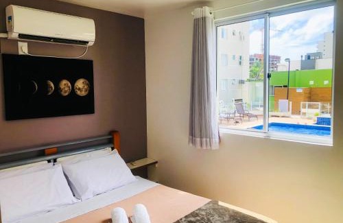 Itacolomi Apartment | Apt 300 m da praia próximo ao Beto Carrero