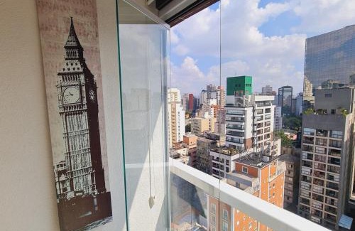 Consolacao Apartment | Apto 1 quarto - Prédio com piscina - Garagem - Vision Paulista
