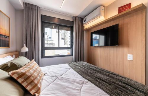 Republica Apartment | Apto 2 Quartos Novo no Coração de São Paulo!