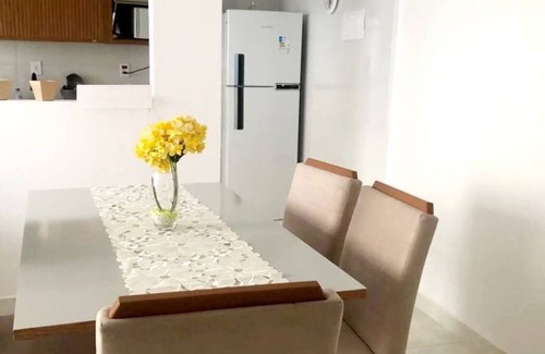 Praia Grande Apartment | Apto com Linda Vista Para o Mar